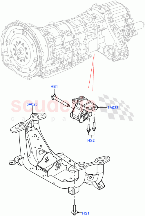 Part Diagram for Land Rover LR129041