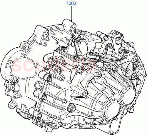 Part Diagram for Land Rover LR052182