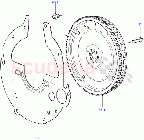 Part Diagram for Land Rover TRW500011