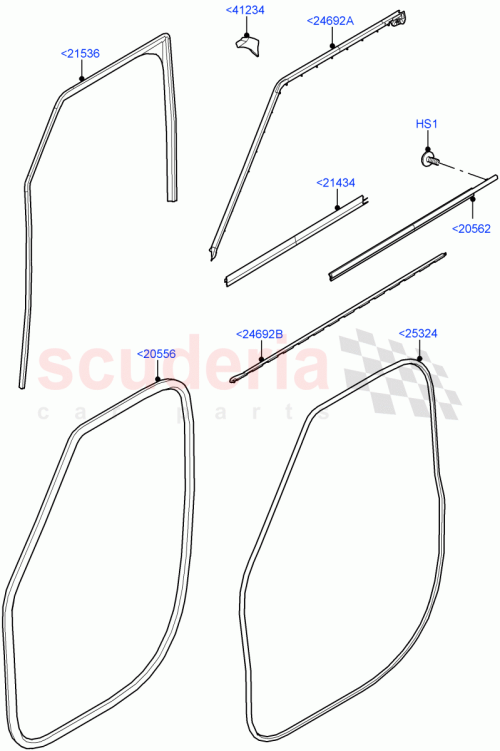 Part Diagram for Land Rover LR131167