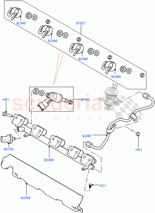 Part Diagram for Land Rover LR049654