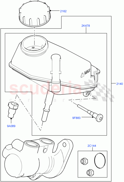Part Diagram for Land Rover LR067017