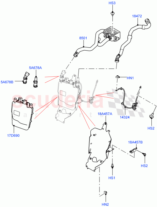 Part Diagram for Land Rover LR159745
