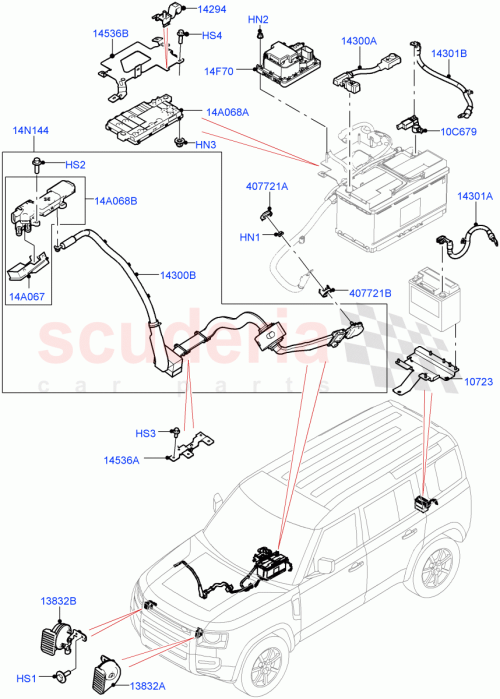 Part Diagram for Land Rover LR170771