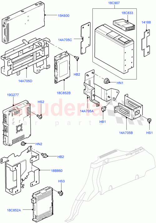Part Diagram for Land Rover LR015369