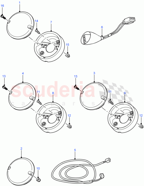 Part Diagram for Land Rover LR009773