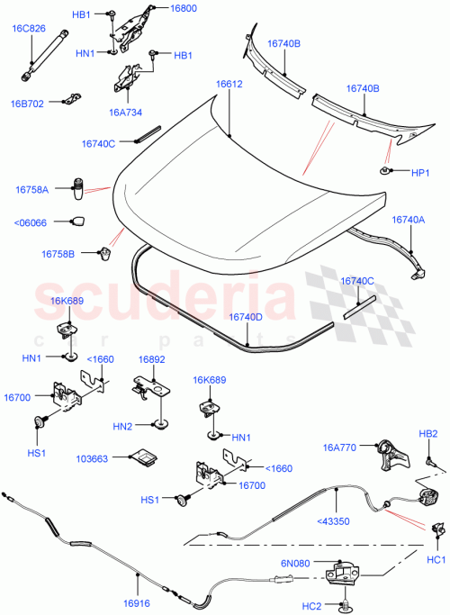 Part Diagram for Land Rover LR101682
