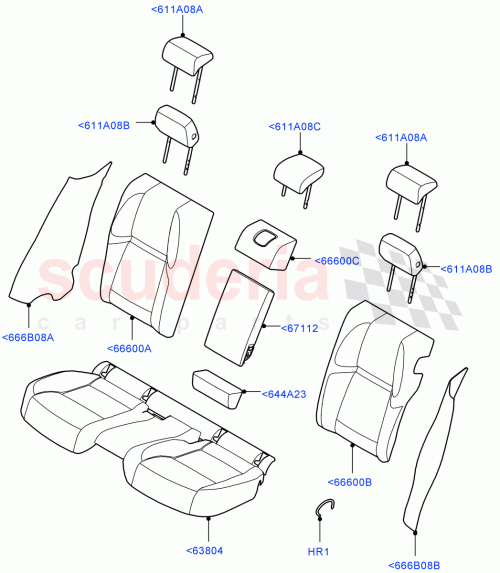 Part Diagram for Land Rover LR146934