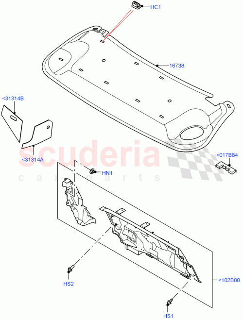 Part Diagram for Land Rover LR133952