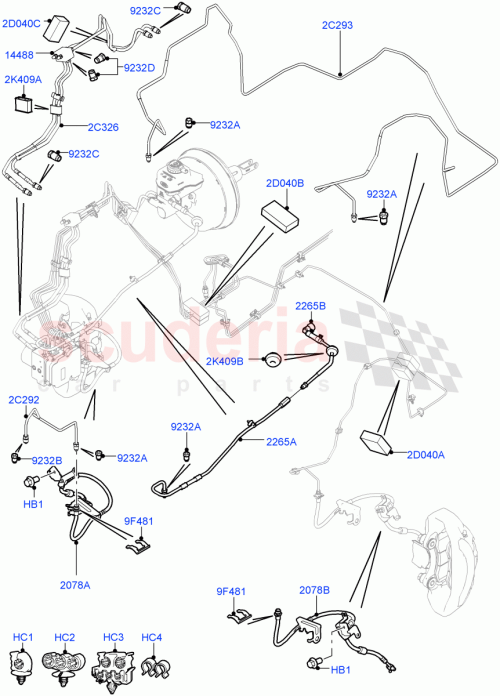Part Diagram for Land Rover LR065477