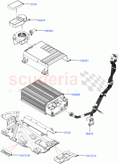 Part Diagram for Land Rover LR141824