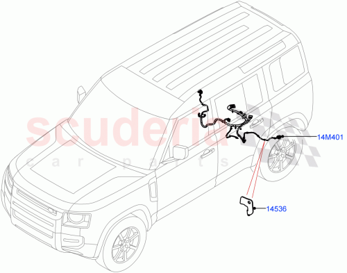 Part Diagram for Land Rover LR145301