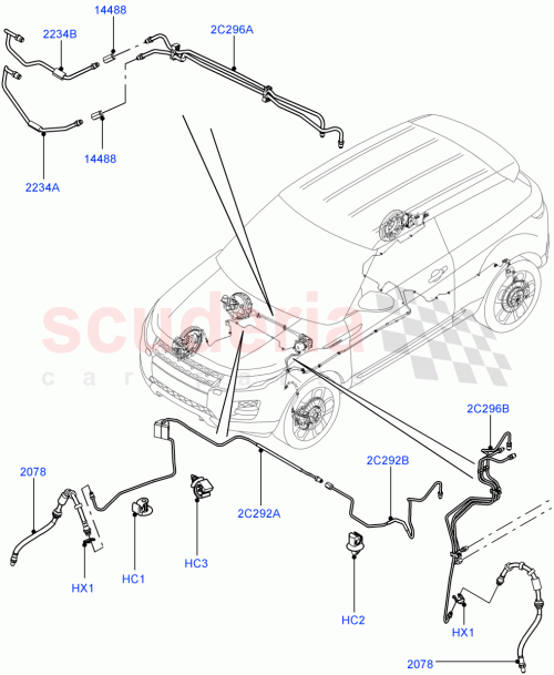 Part Diagram for Land Rover LR000084