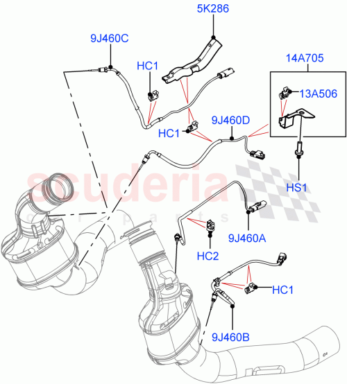 Part Diagram for Land Rover LR152204