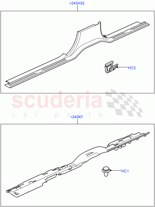 Part Diagram for Land Rover EMH500140PVJ