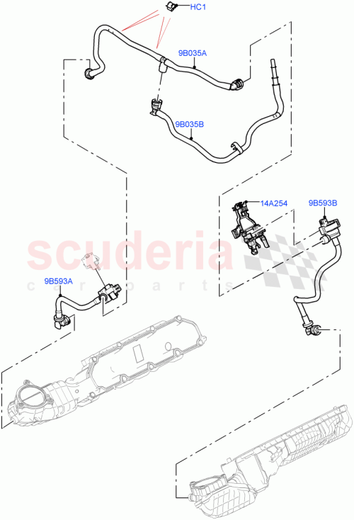 Part Diagram for Land Rover LR159122
