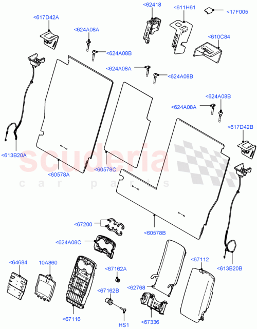 Part Diagram for Land Rover LR065281