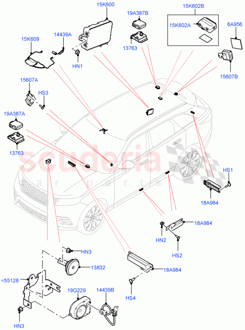 Part Diagram for Land Rover LR106730