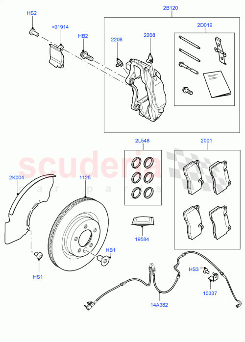 Part Diagram for Land Rover LR138646