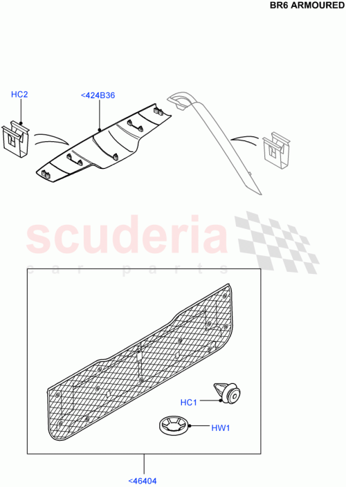 Part Diagram for Land Rover EQT500420NUG