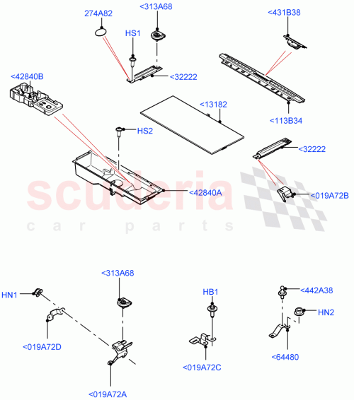 Part Diagram for Land Rover LR095024