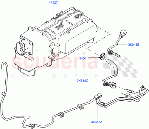 Part Diagram for Land Rover LR051505