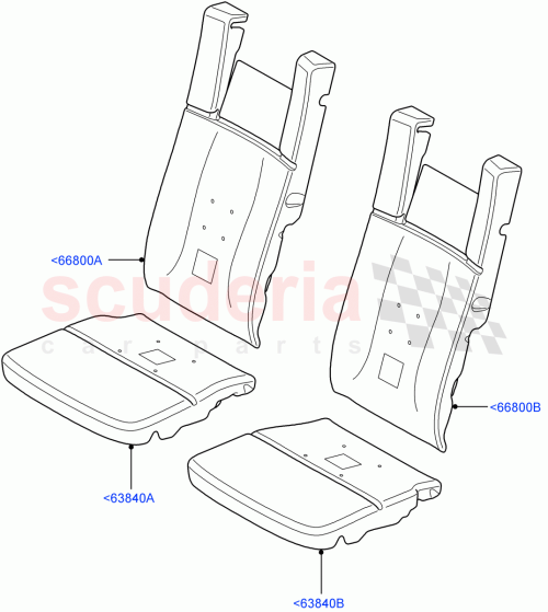 Part Diagram for Land Rover HVA500071