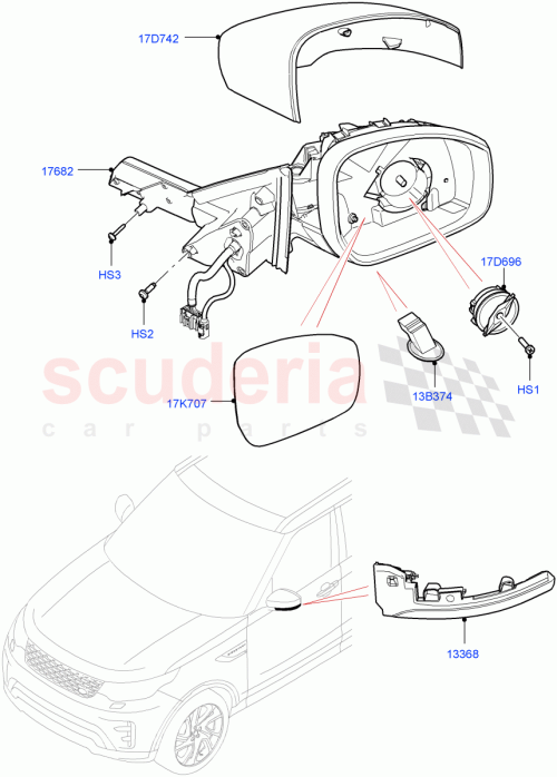 Part Diagram for Land Rover LR155034