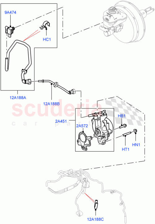 Part Diagram for Land Rover LR110748