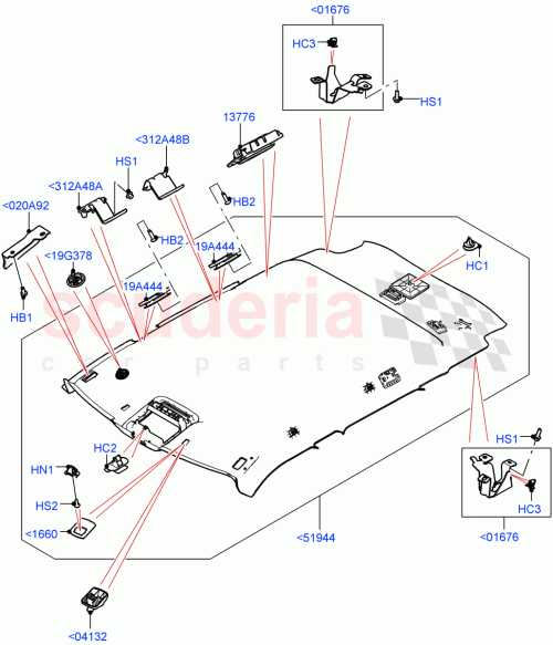 Part Diagram for Land Rover LR117806
