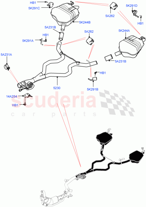 Part Diagram for Land Rover LR088304