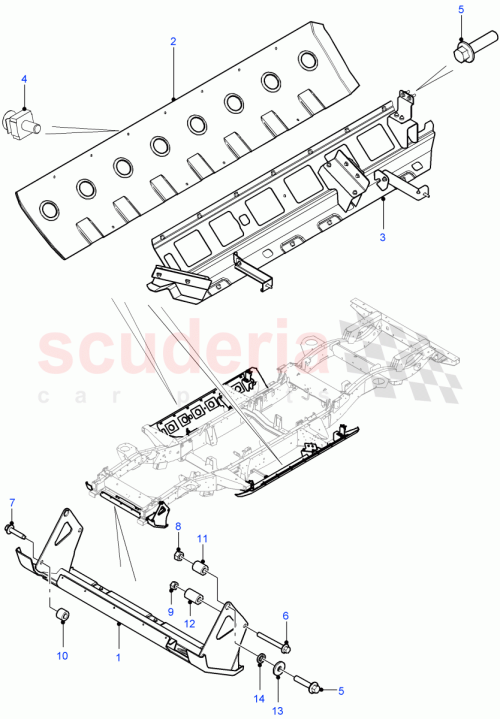 Part Diagram for Land Rover LR069143
