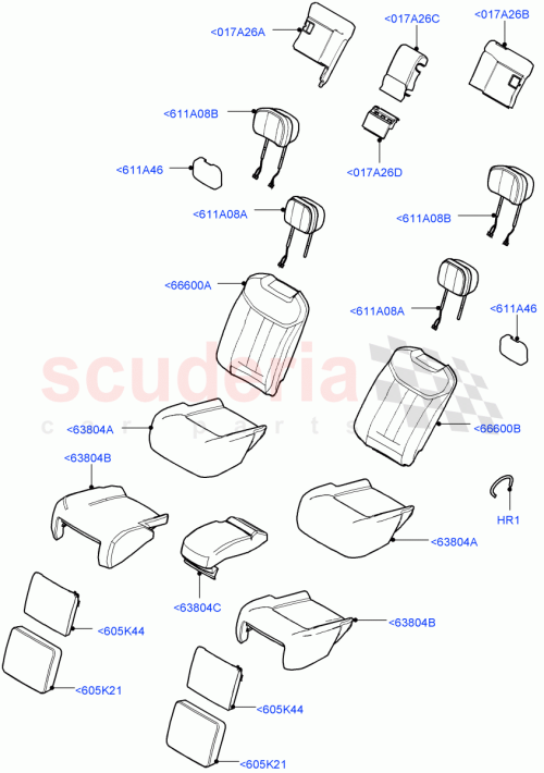 Part Diagram for Land Rover LR150927