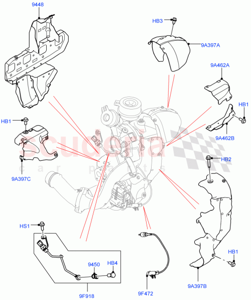 Part Diagram for Land Rover LR113216