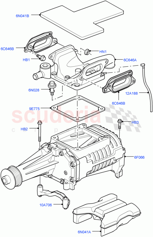 Part Diagram for Land Rover 4628215