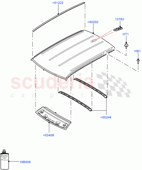 Part Diagram for Land Rover LR048573