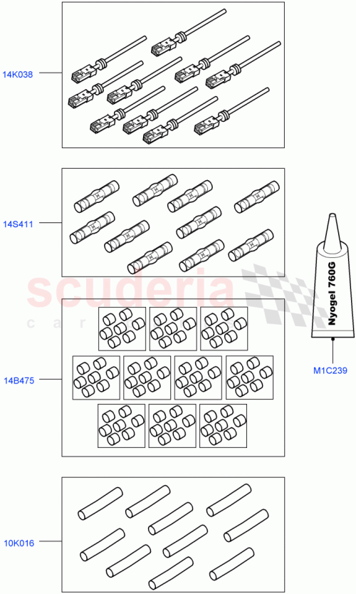 Part Diagram for Land Rover 418628