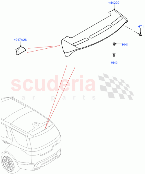 Part Diagram for Land Rover LR083224