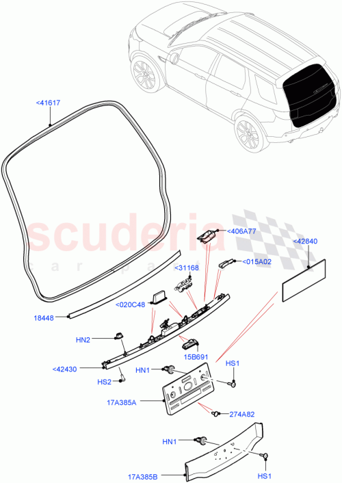 Part Diagram for Land Rover LR087063