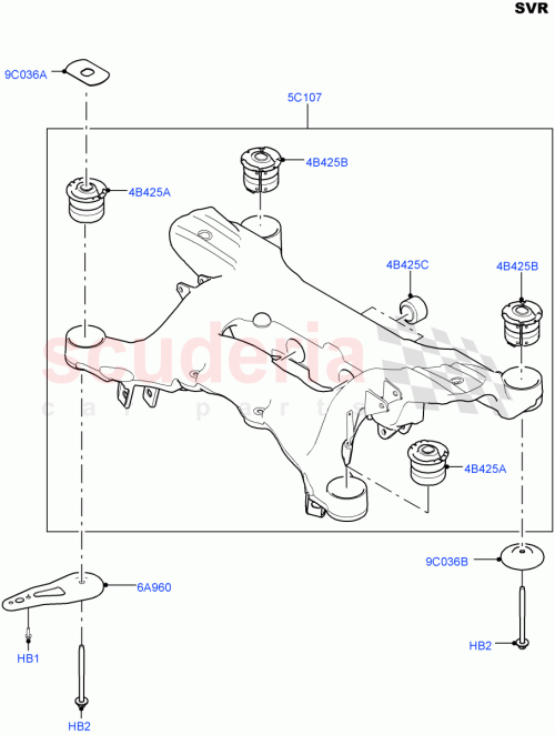 Part Diagram for Land Rover LR121139
