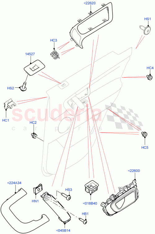 Part Diagram for Land Rover LR066442