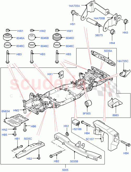 Part Diagram for Land Rover LR014466