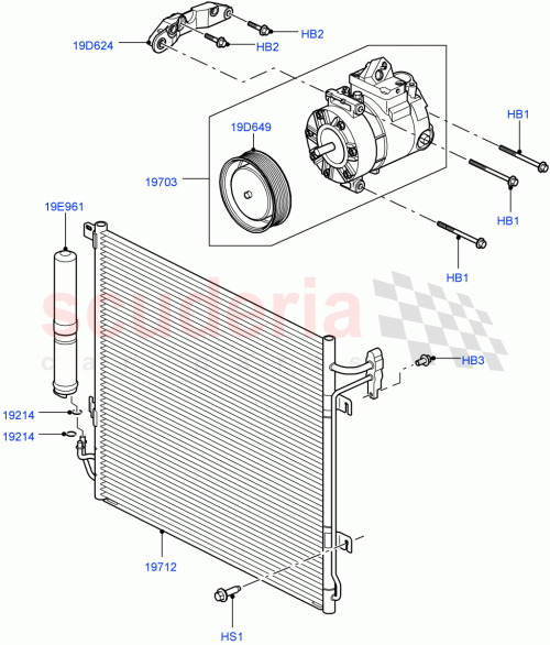 Part Diagram for Land Rover LR013841