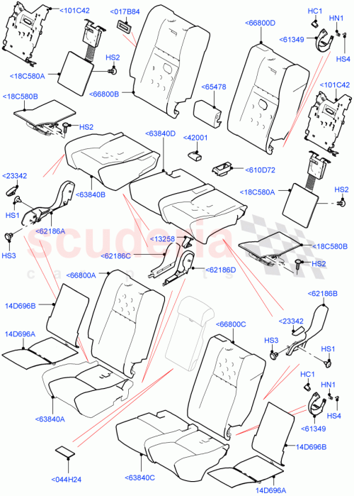 Part Diagram for Land Rover LR124944
