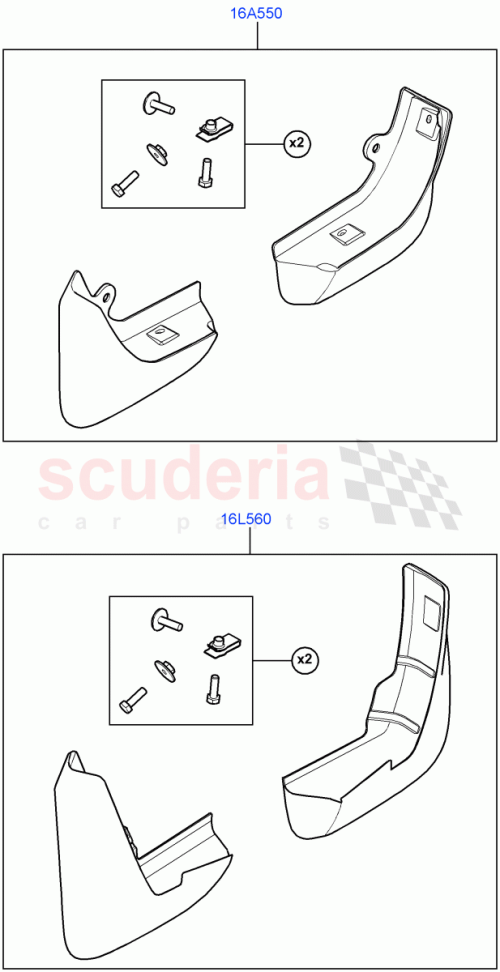 Part Diagram for Land Rover VPLCP0204