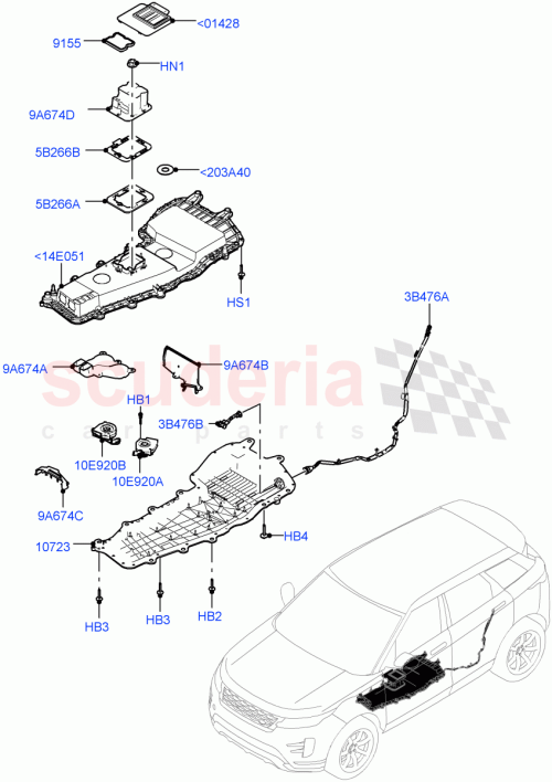 Part Diagram for Land Rover LR156114