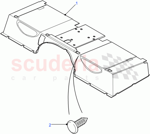 Part Diagram for Land Rover LR011315