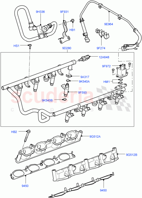 Part Diagram for Land Rover 3600290