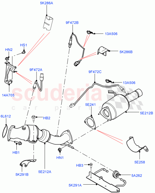 Part Diagram for Land Rover LR049867