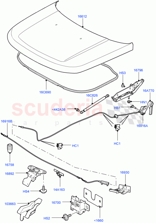 Part Diagram for Land Rover LR013889